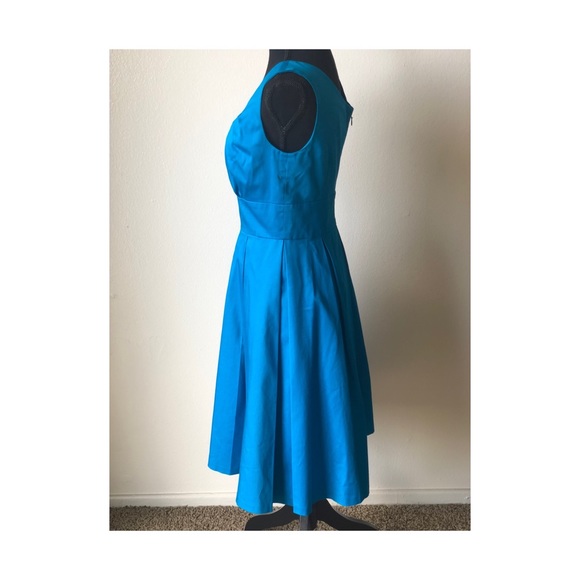 Blue cocktail dress by Marvin Richards. Size 2 - Picture 4 of 4